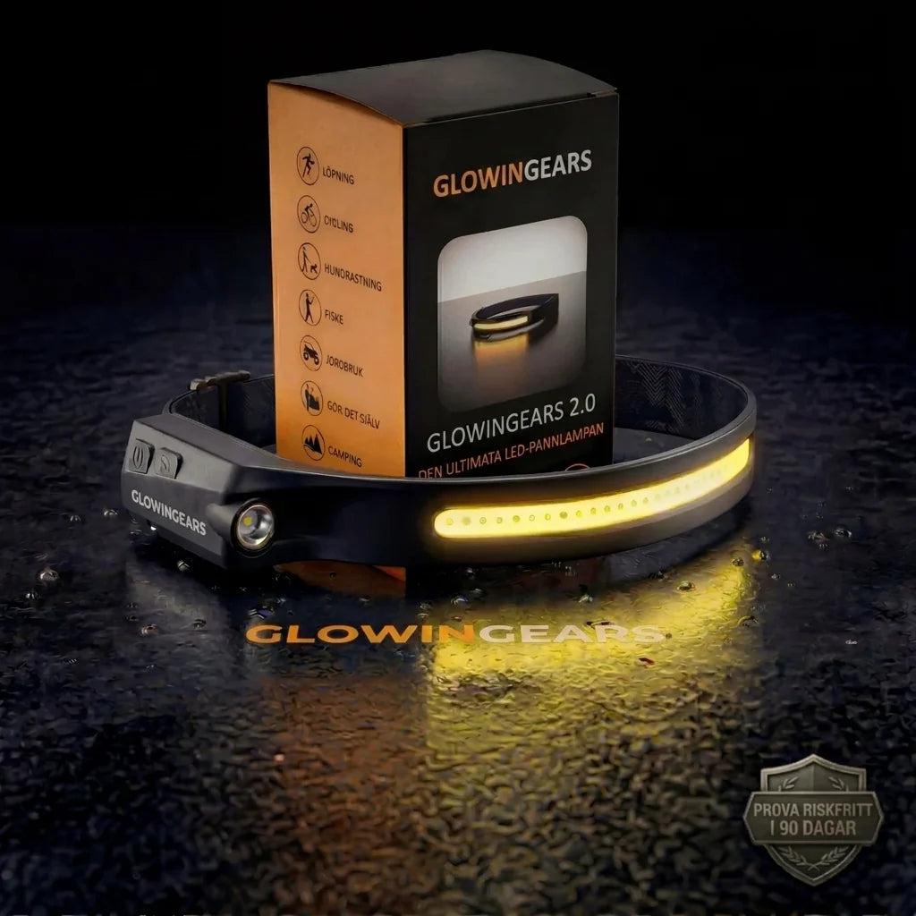 GlowTrail™ 2.0 LED-pannlampa